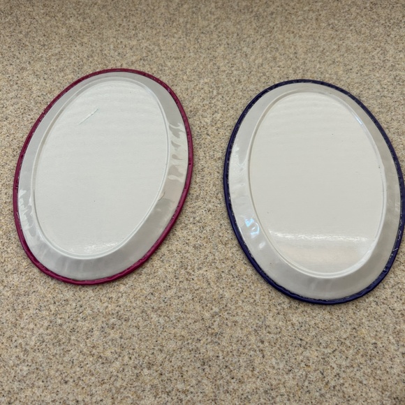 Vintage Mini Coca Cola Metal Tray Set - 4 - Picture 9 of 12